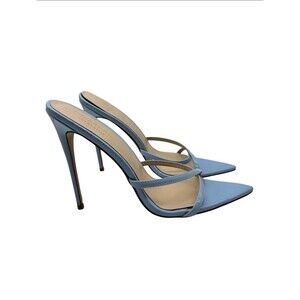 FEMME LA Donatella Sandals Stiletto Heels Women’s Sz 40 US 9-9.5